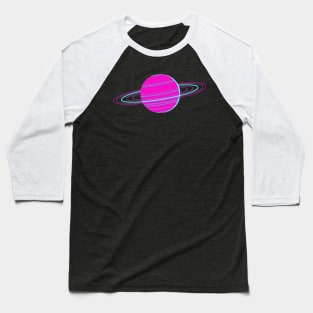 Pink saturn Baseball T-Shirt